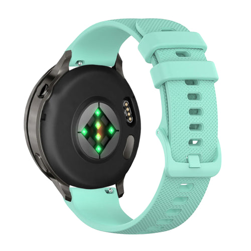 Bandz Garmin Vivoactive 6 Silicone Strap 'Premium' (Aqua)