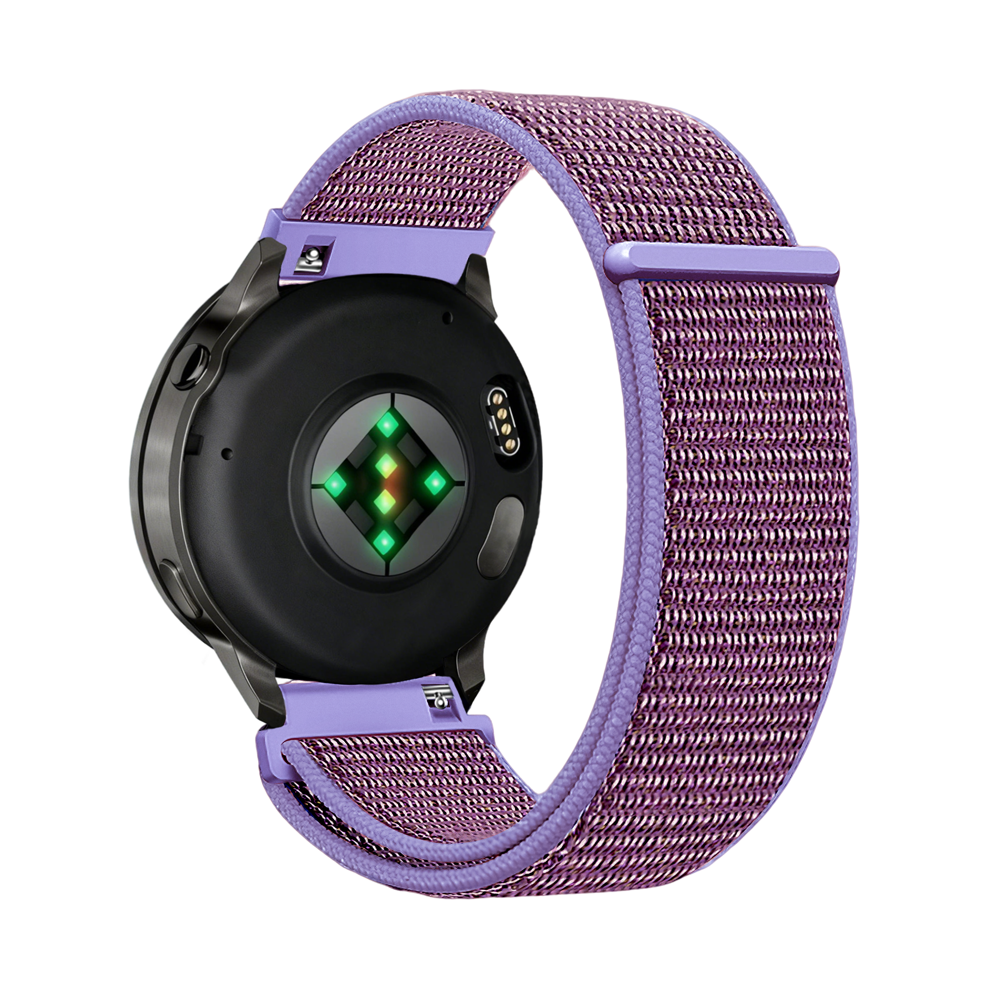 Bandz Garmin Venu 2 Plus Nylon Loop Strap (Lilac)