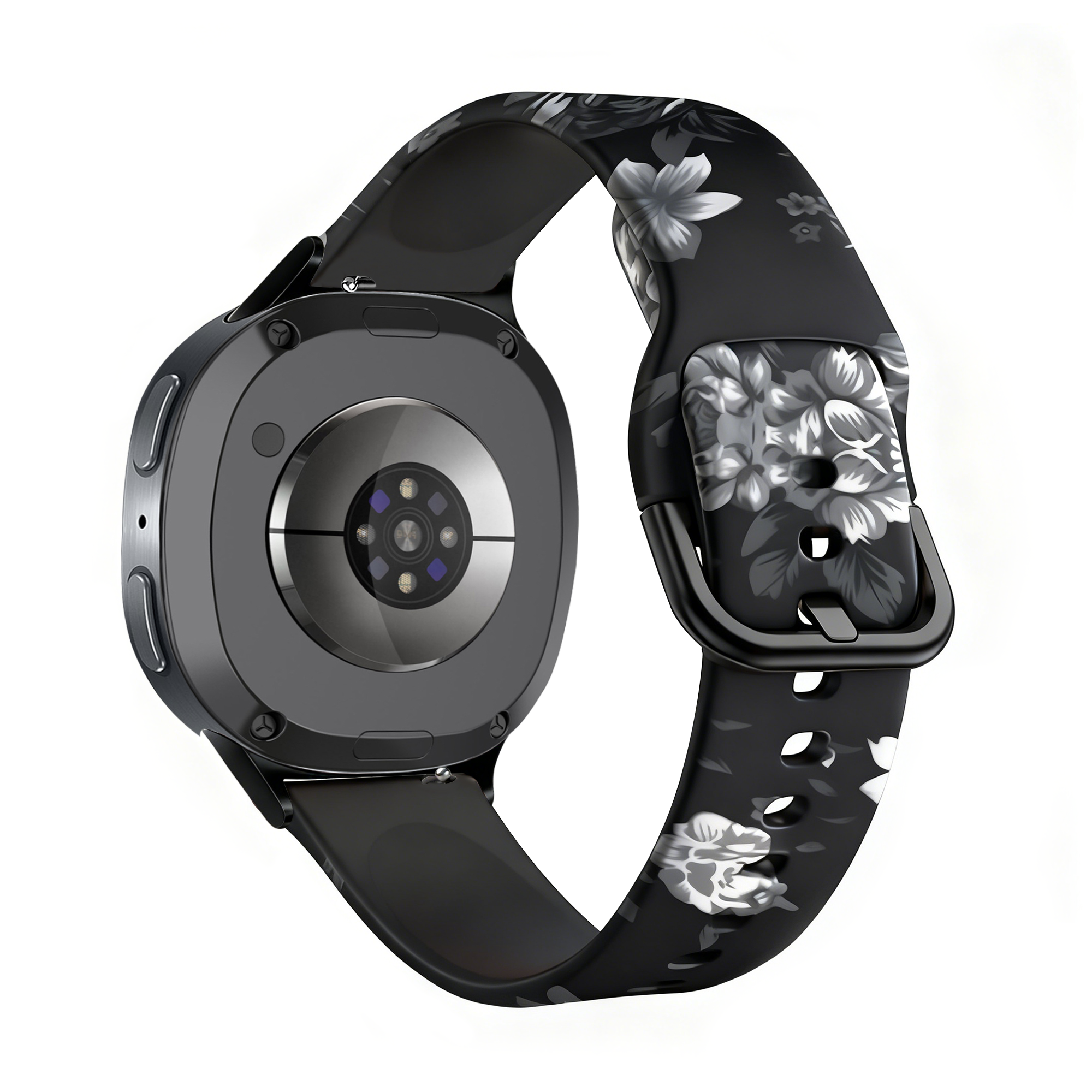 Samsung Galaxy Watch 8 - 40mm Grey Flower Strap