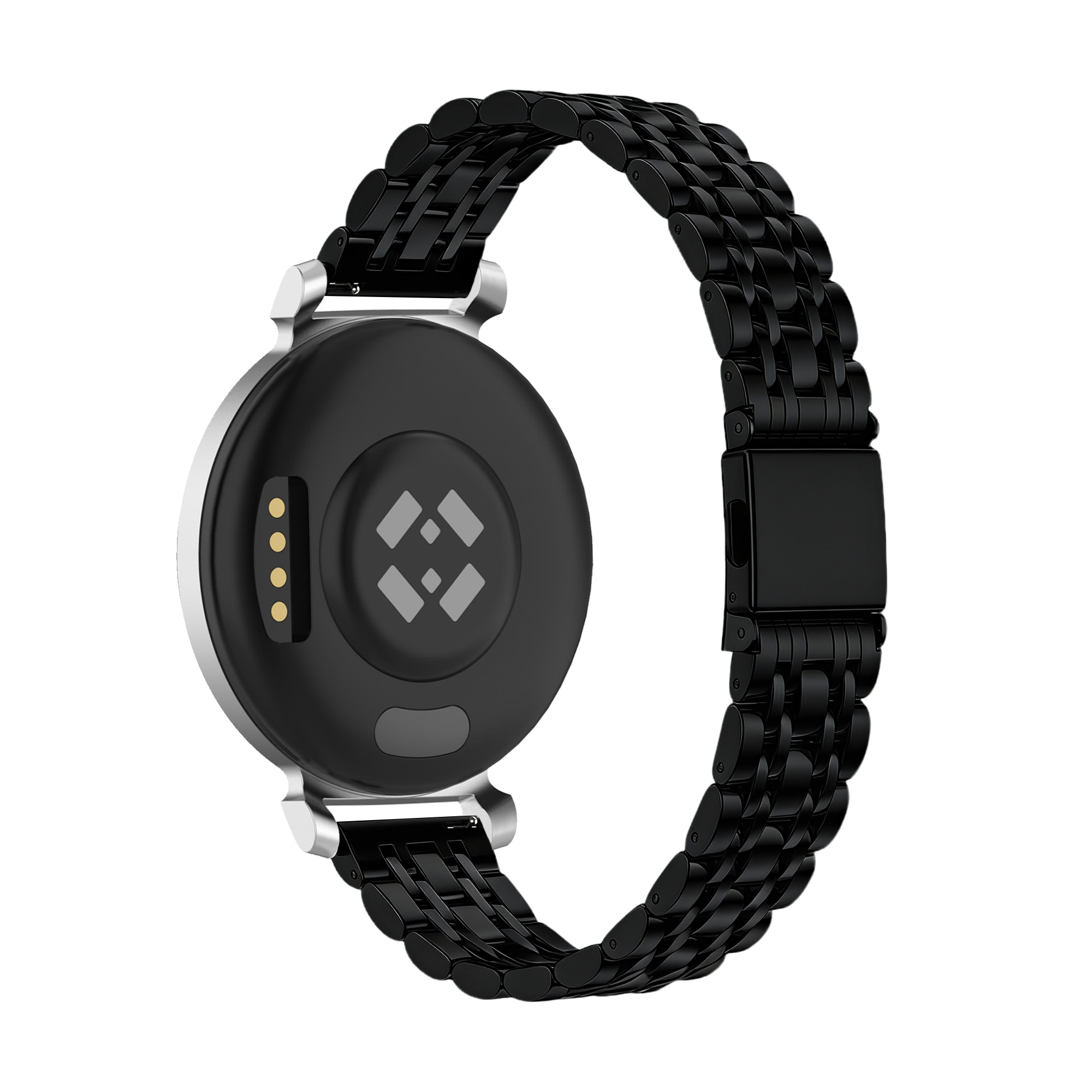 Bandz Garmin Lily 2 Steel Strap 'Deluxe' (Black)