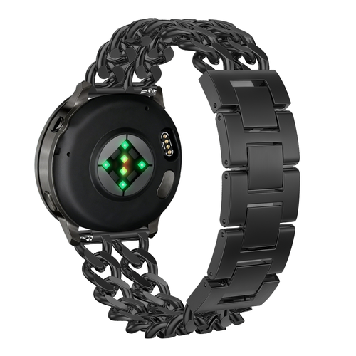 Bandz Polar Ignite Metal Strap 'Double Chains' (Black)