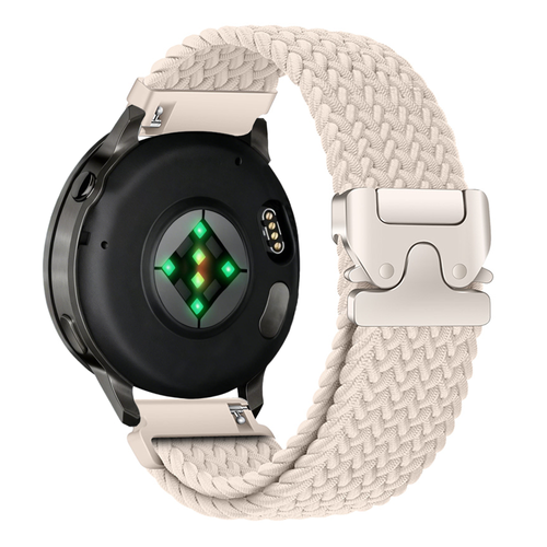 Bandz Garmin Forerunner 265s Braided Strap 'Parachute' (Starlight)