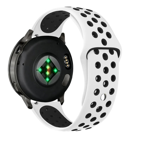 Bandz Garmin Forerunner 170 Sport Strap 'Deluxe' (White/Black)
