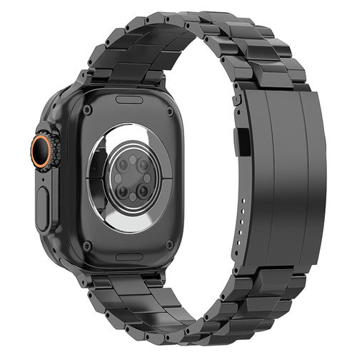 Bandz Apple Watch Ultra Titanium Strap 'Deluxe' (Black)