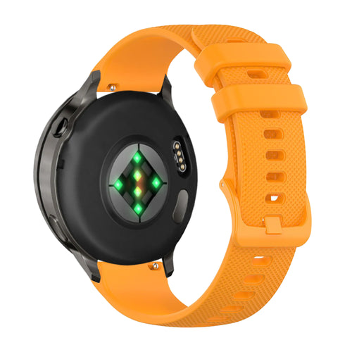 Bandz Garmin Vivoactive 6 Silicone Strap 'Premium' (Orange)