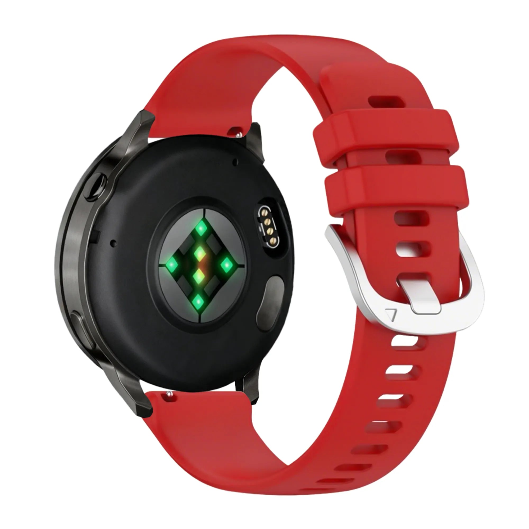 Bandz Garmin Forerunner 255s Silicone Strap 'Classic' (Red)