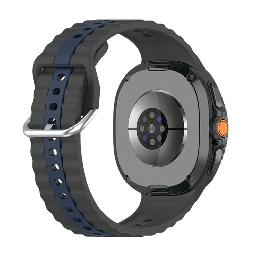 Samsung Galaxy Watch 8 - 40mm Dual Sport Strap (Dark Grey/Blue)