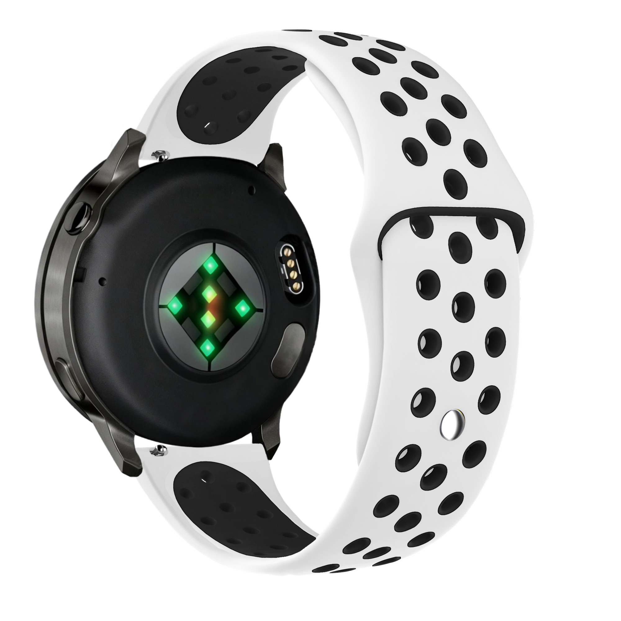 Bandz Garmin Venu 3 Sport Strap 'Deluxe' (White/Black)