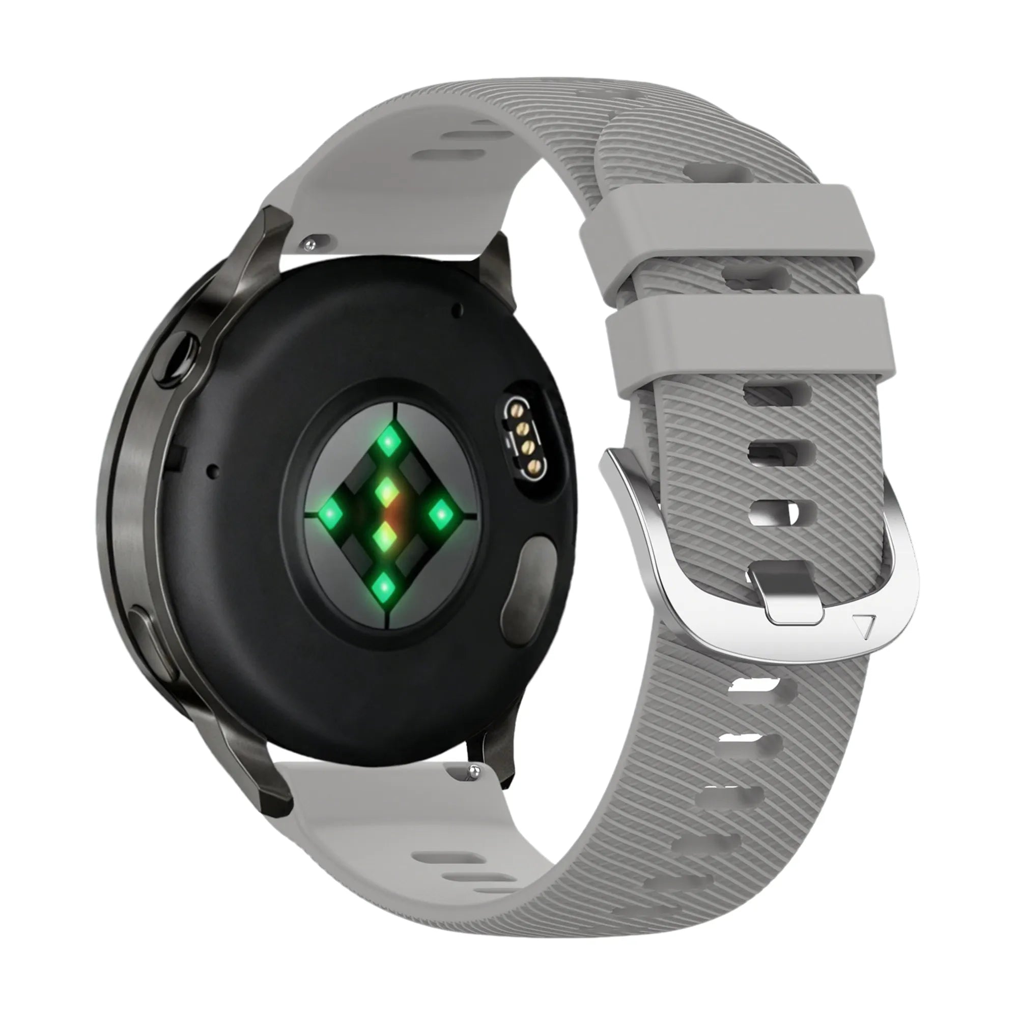 Bandz Garmin Vivomove 3s Silicone Strap 'Deluxe' (Grey)
