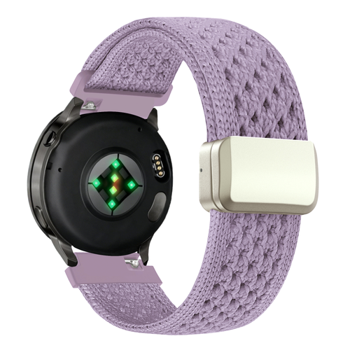 Bandz Huawei Watch GT 5 Pro - 42mm Vintage Nylon Strap (Light Purple)