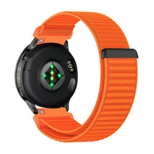 Bandz Garmin Forerunner 255 Nylon Strap 'Wave' (Orange)