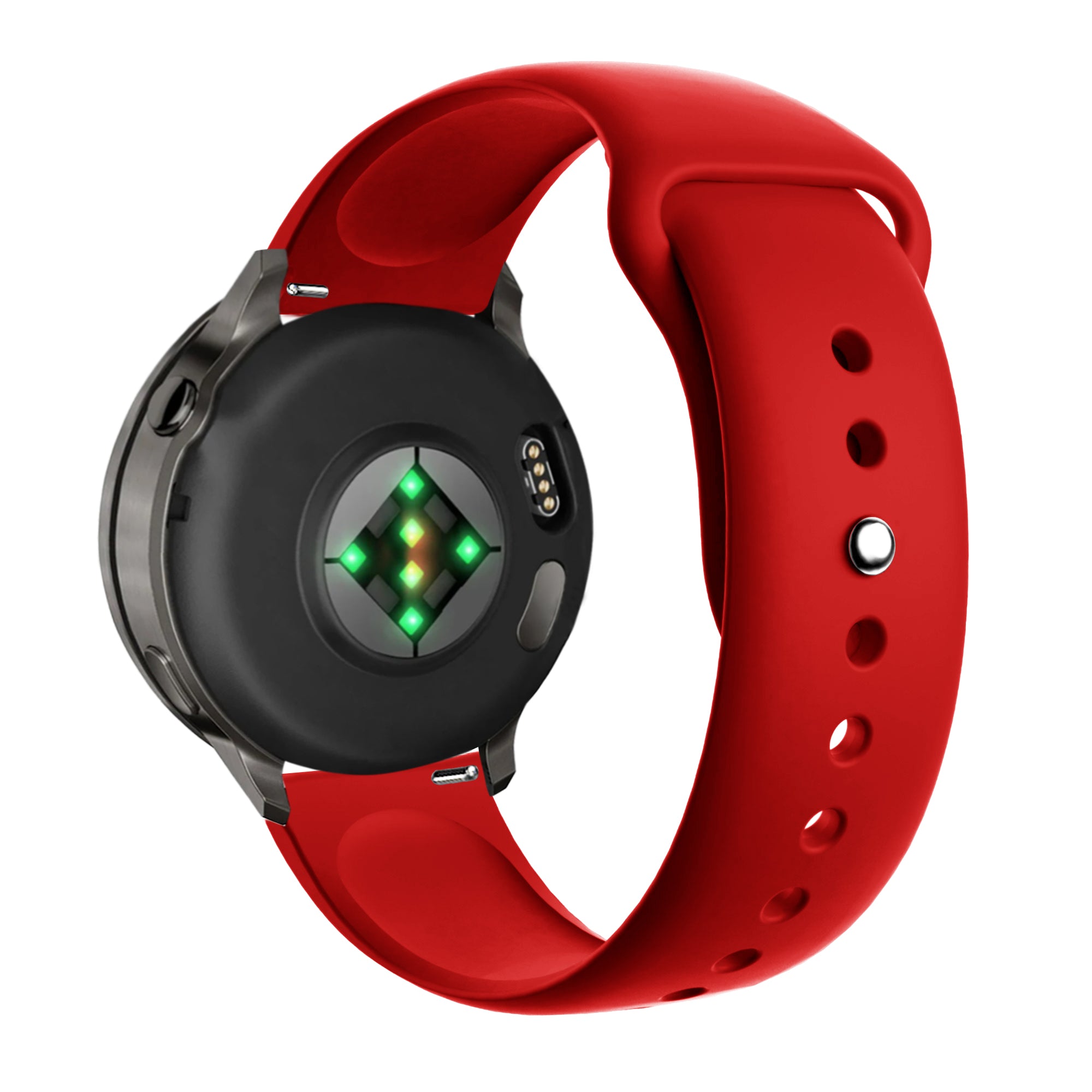 Bandz Garmin Vivoactive 4 Sport Strap 'Deluxe' (Red)