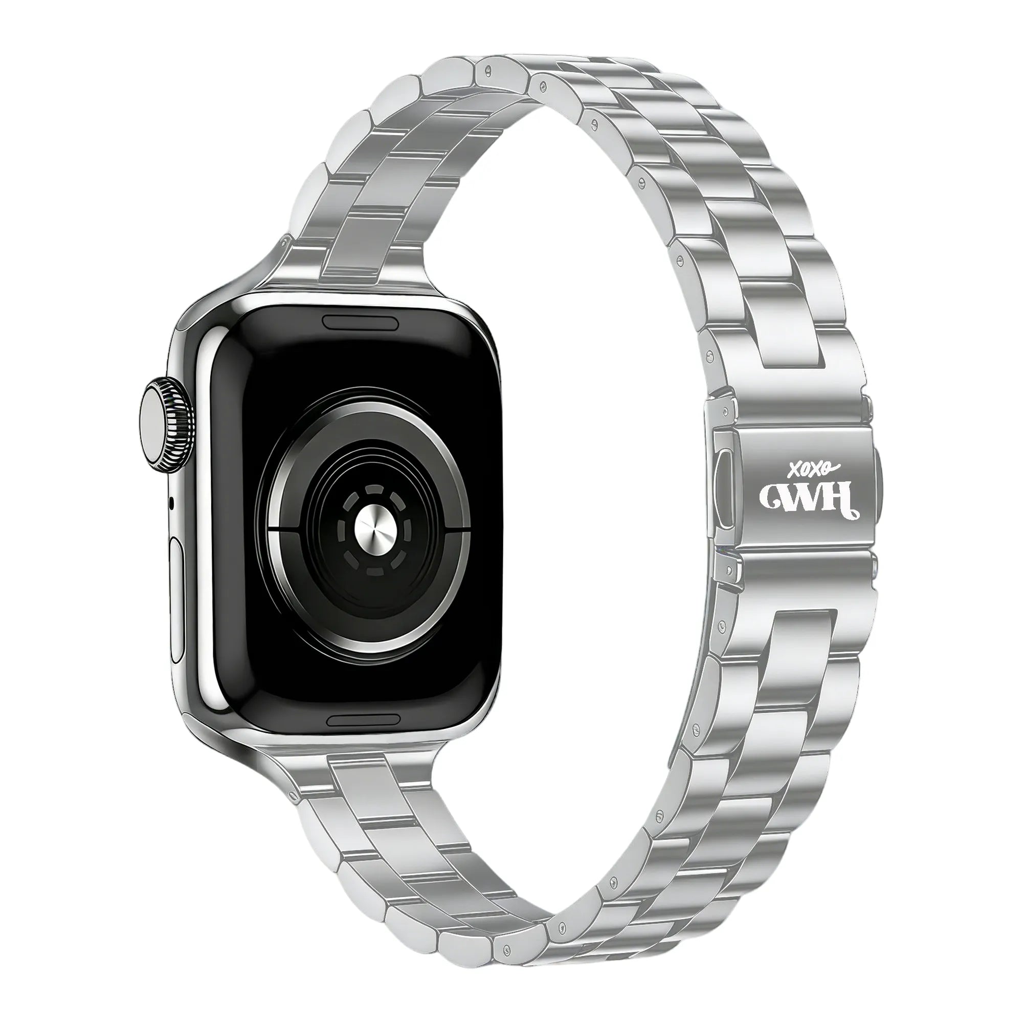 xoxo Wildhearts Apple Watch Slender Steel Strap (Silver)
