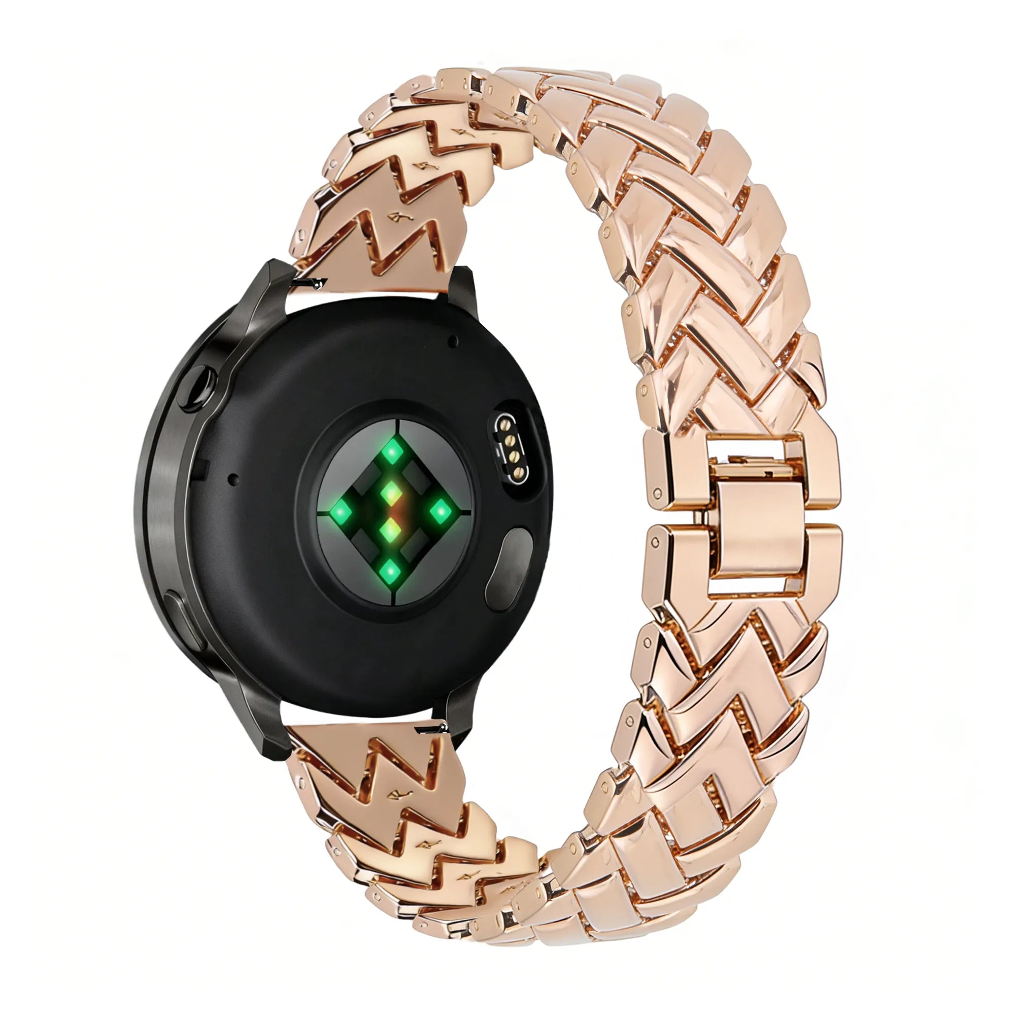 Bandz Garmin Venu 2s Metal Strap 'V-Type' (Rose Gold)