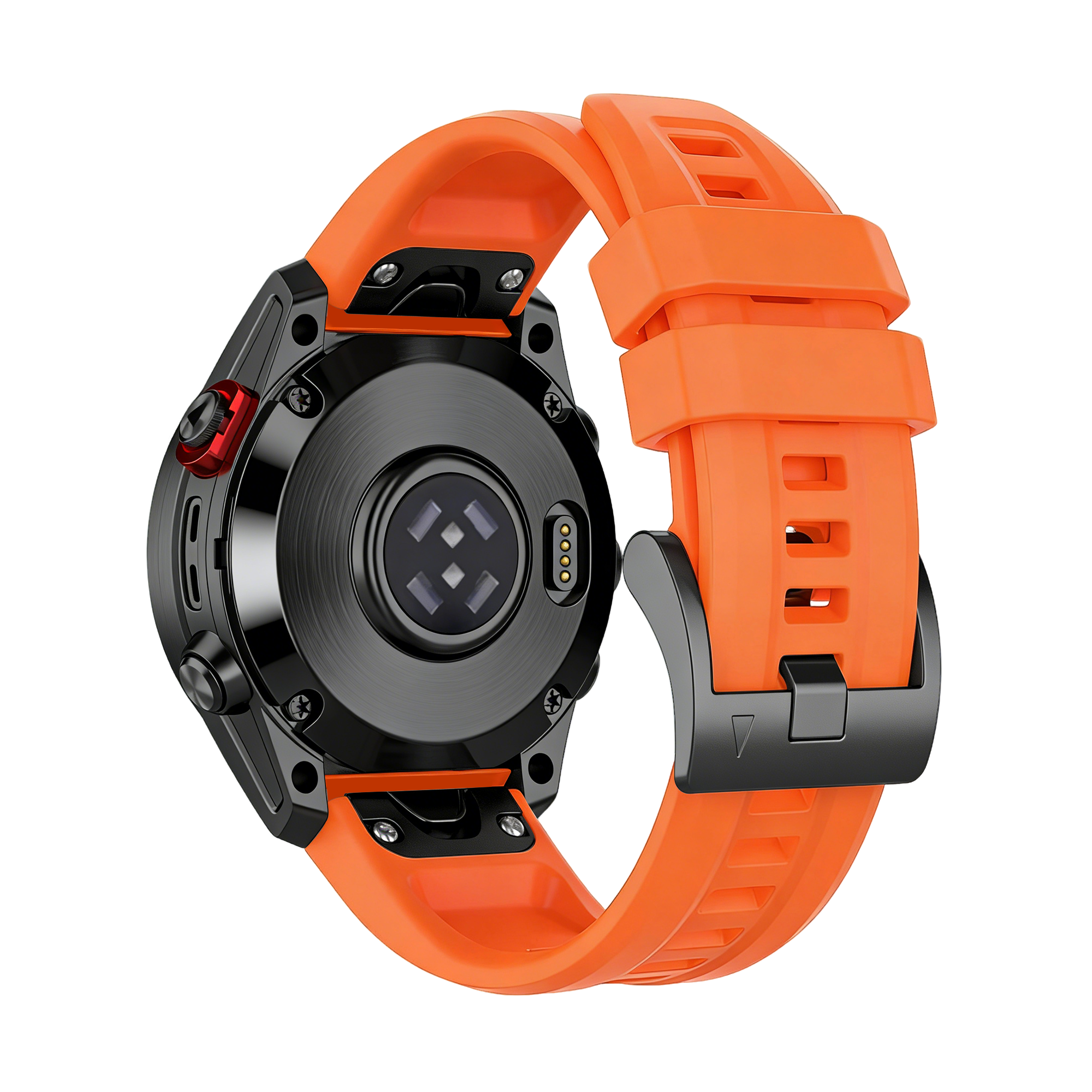 Bandz Garmin Instinct 2s Silicone Strap 'Classic' (Orange)