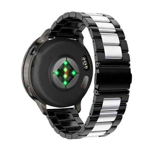 Bandz Garmin Venu 4 - 45mm Steel Strap 'Classic' (Black/Silver)