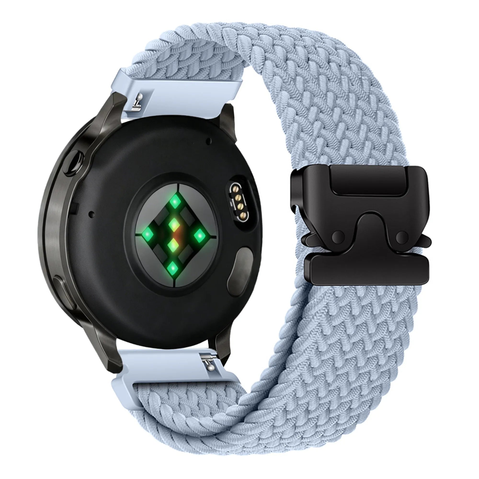 Bandz Garmin Forerunner 70 Braided Strap 'Parachute' (Light Blue)