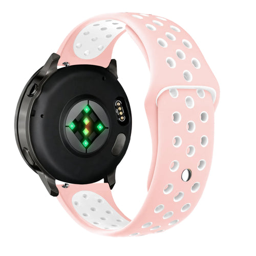 Bandz Garmin Forerunner 170 Sport Strap 'Deluxe' (Pink/White)
