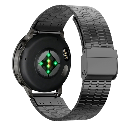 Bandz Garmin Forerunner 70 Adjustable Steel Strap (Black)