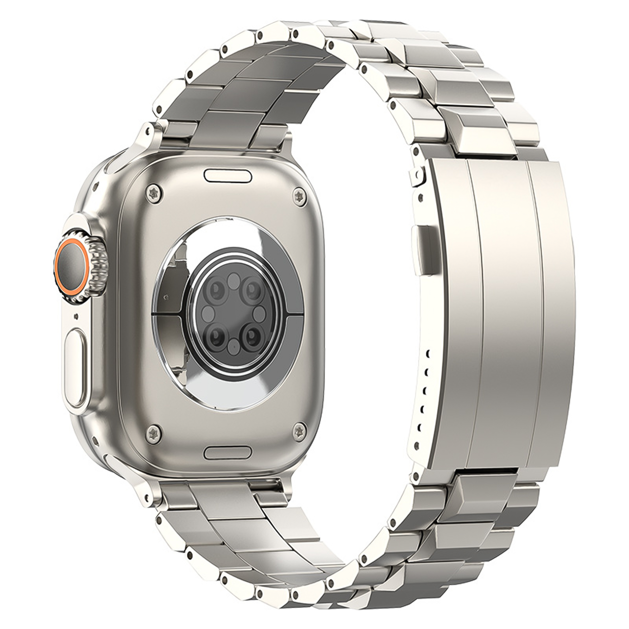 Bandz Apple Watch Ultra Titanium Strap 'Deluxe' (Titanium)