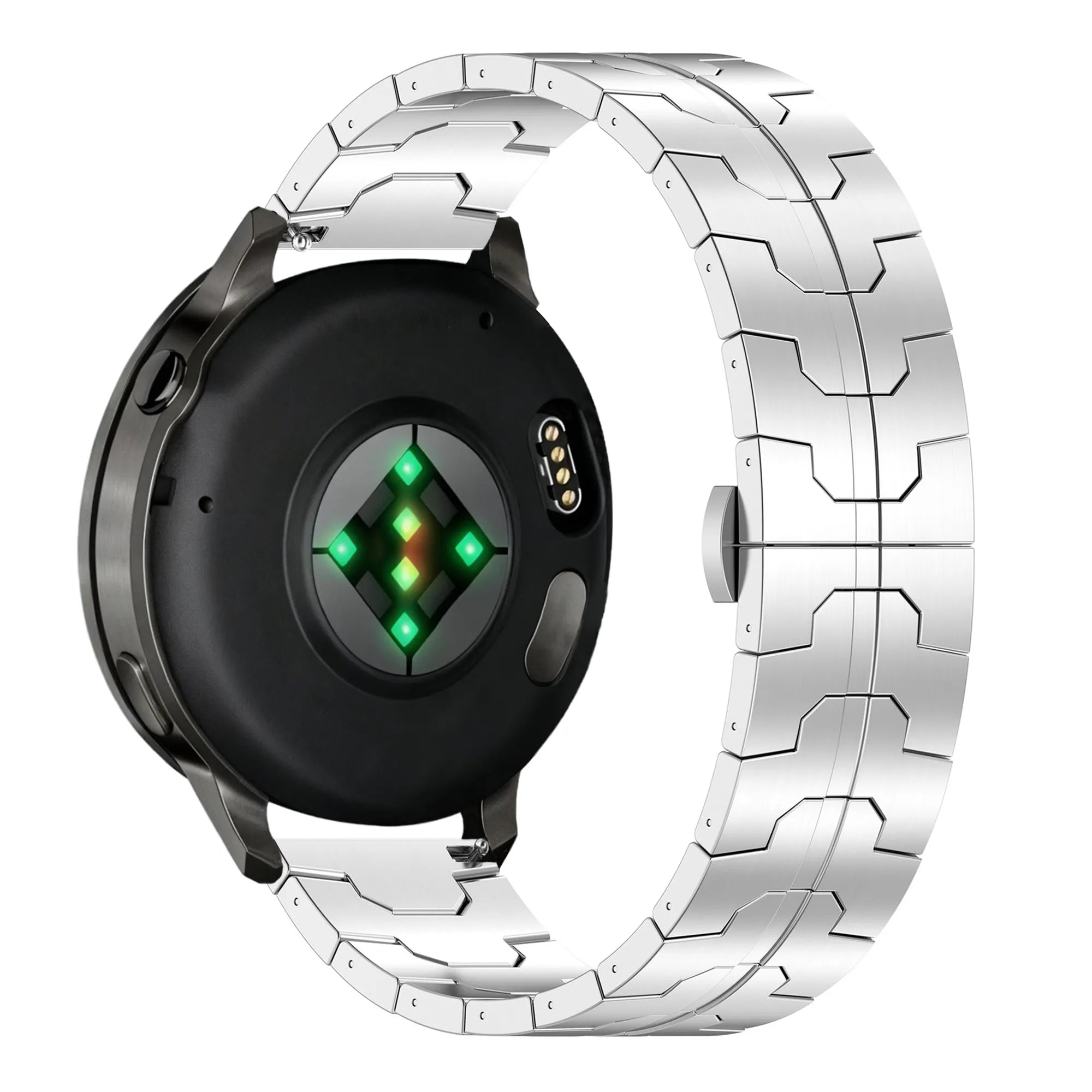 Bandz Garmin Venu 3 Steel Strap 'Iron' (Silver)