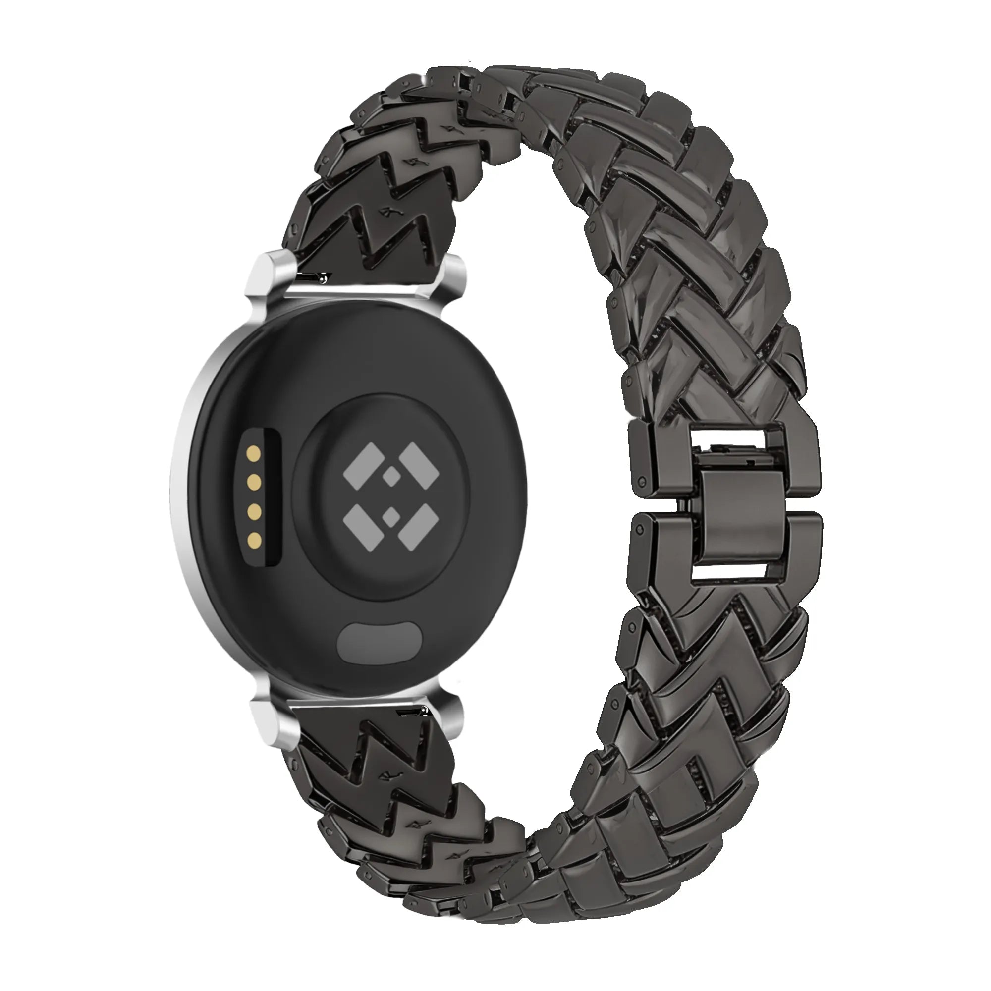 Bandz Garmin Lily 2 Metal Strap 'V-Type' (Black)