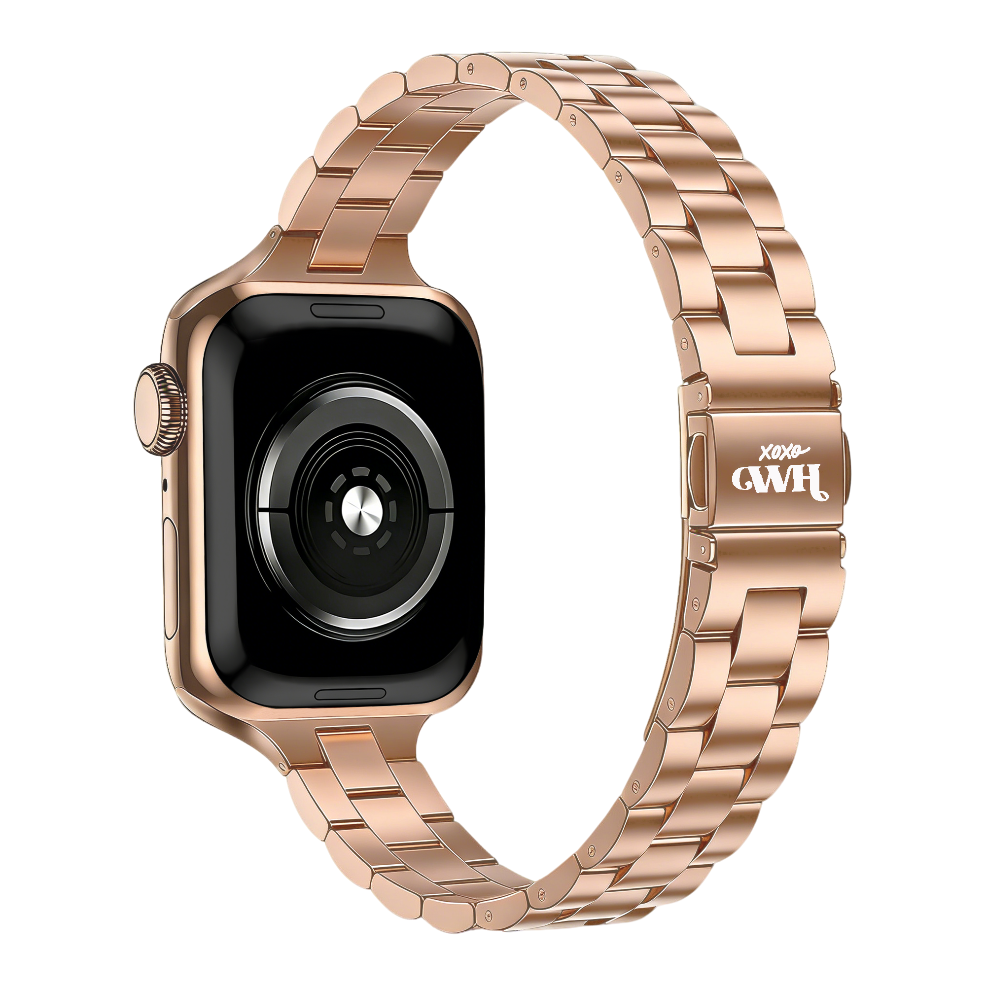 xoxo Wildhearts Apple Watch Slender Steel Strap (Rose Gold)