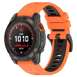 Garmin Instinct E - 45mm Sport Buckle Strap (Orange/Black)