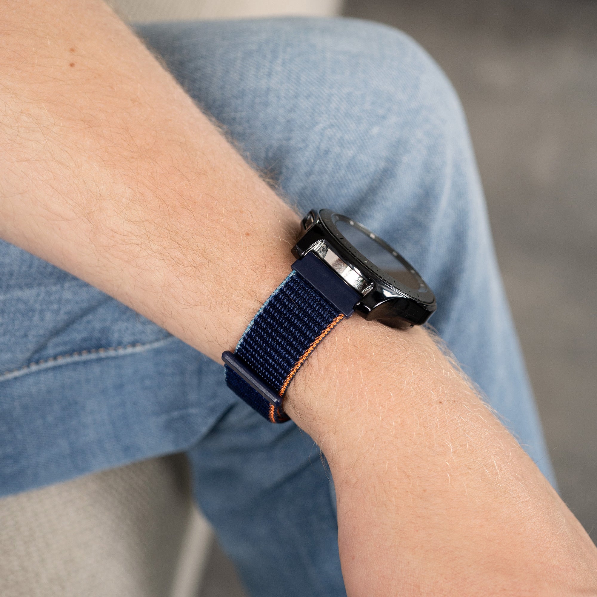 OnePlus Watch 3 Nylon Strap (Navy Blue)