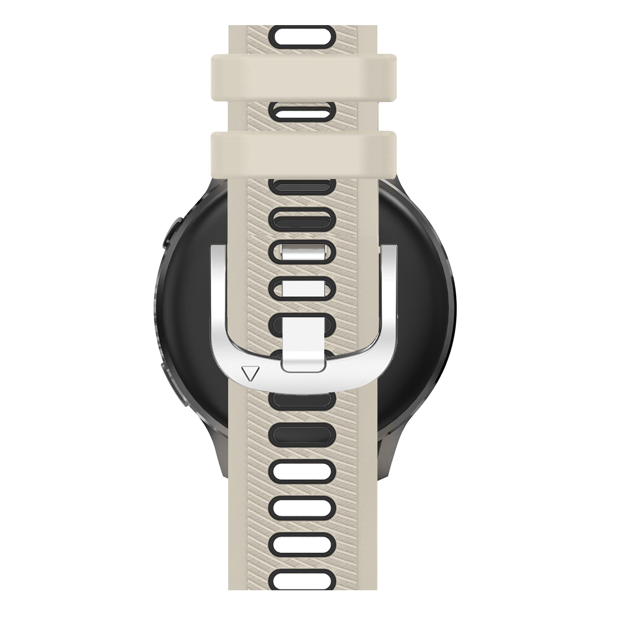 Bandz Garmin Venu 2s Sport Strap with Buckle (Starlight/Black)