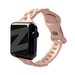Bandz Apple Watch Silicone Strap 'Braided' (Pink Sand)