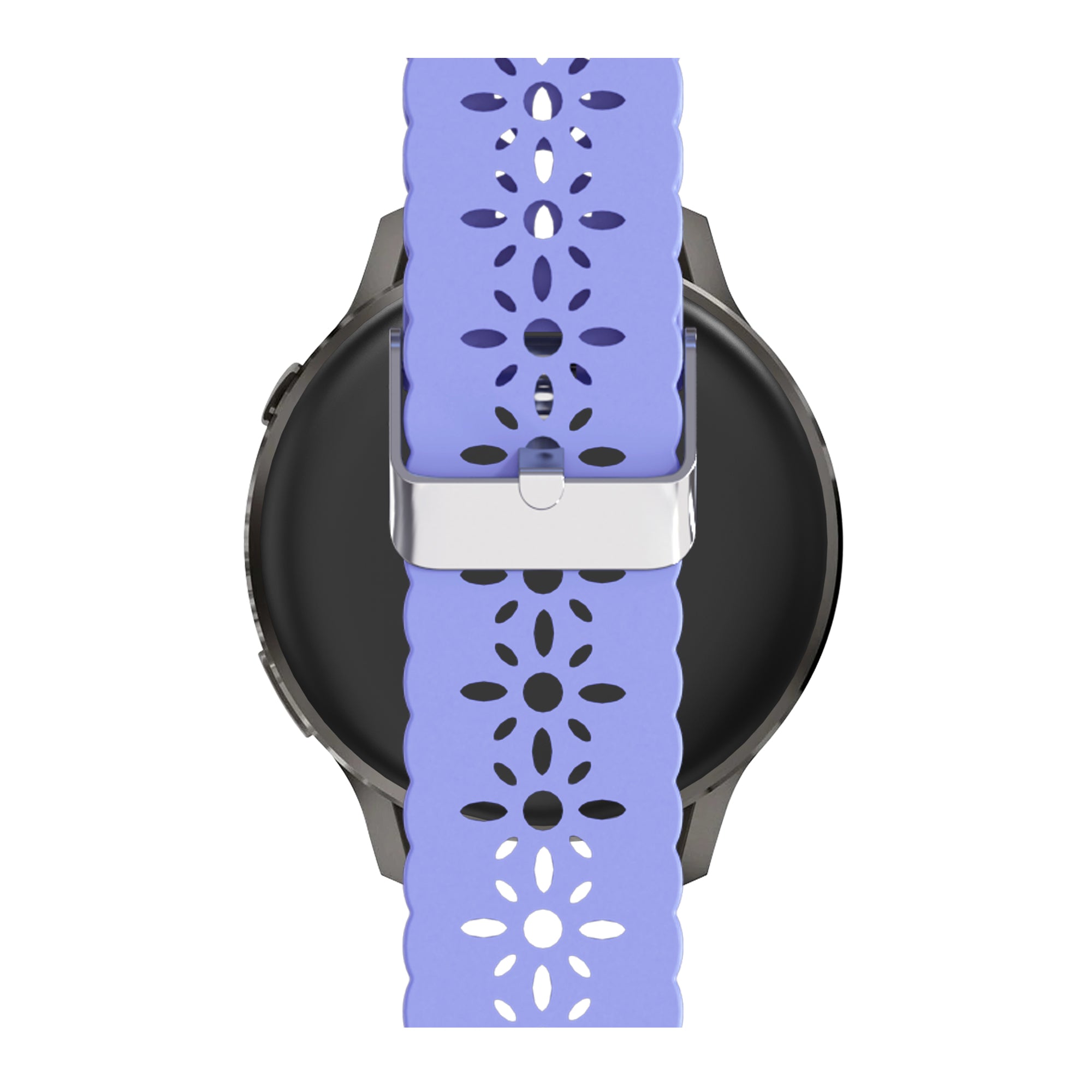 Bandz Garmin Vivoactive 6 Silicone Strap 'Lace' (Light Purple)