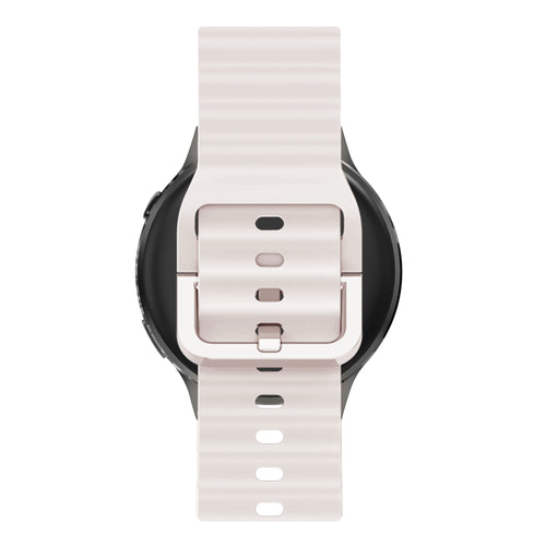 Bandz Garmin Bounce 2 Silicone Strap 'Wave' (Starlight)