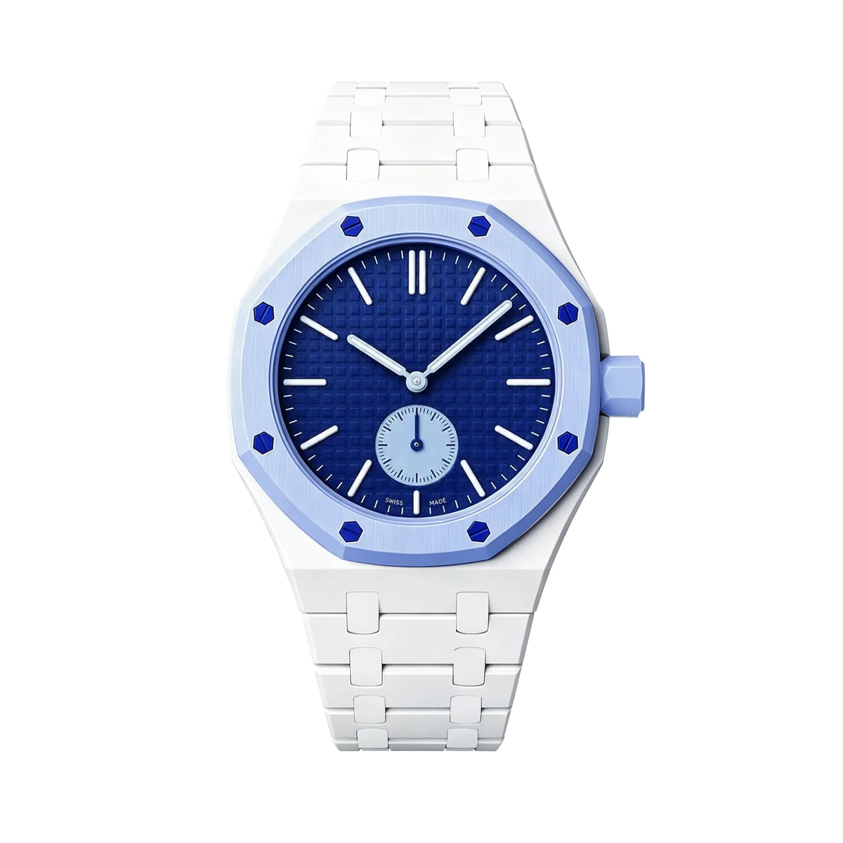 Swatch Royal Pop Bioceramic Strap - 3 O'Clock (White)