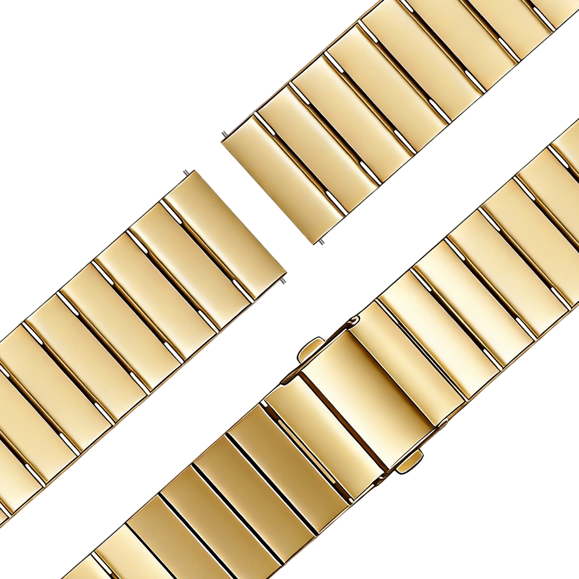 Bandz Garmin Venu SQ 2 Steel Strap 'One Bead' (Gold)