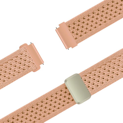 Bandz Huawei Watch GT 5 Pro - 42mm Vintage Nylon Strap (Antique Pink)