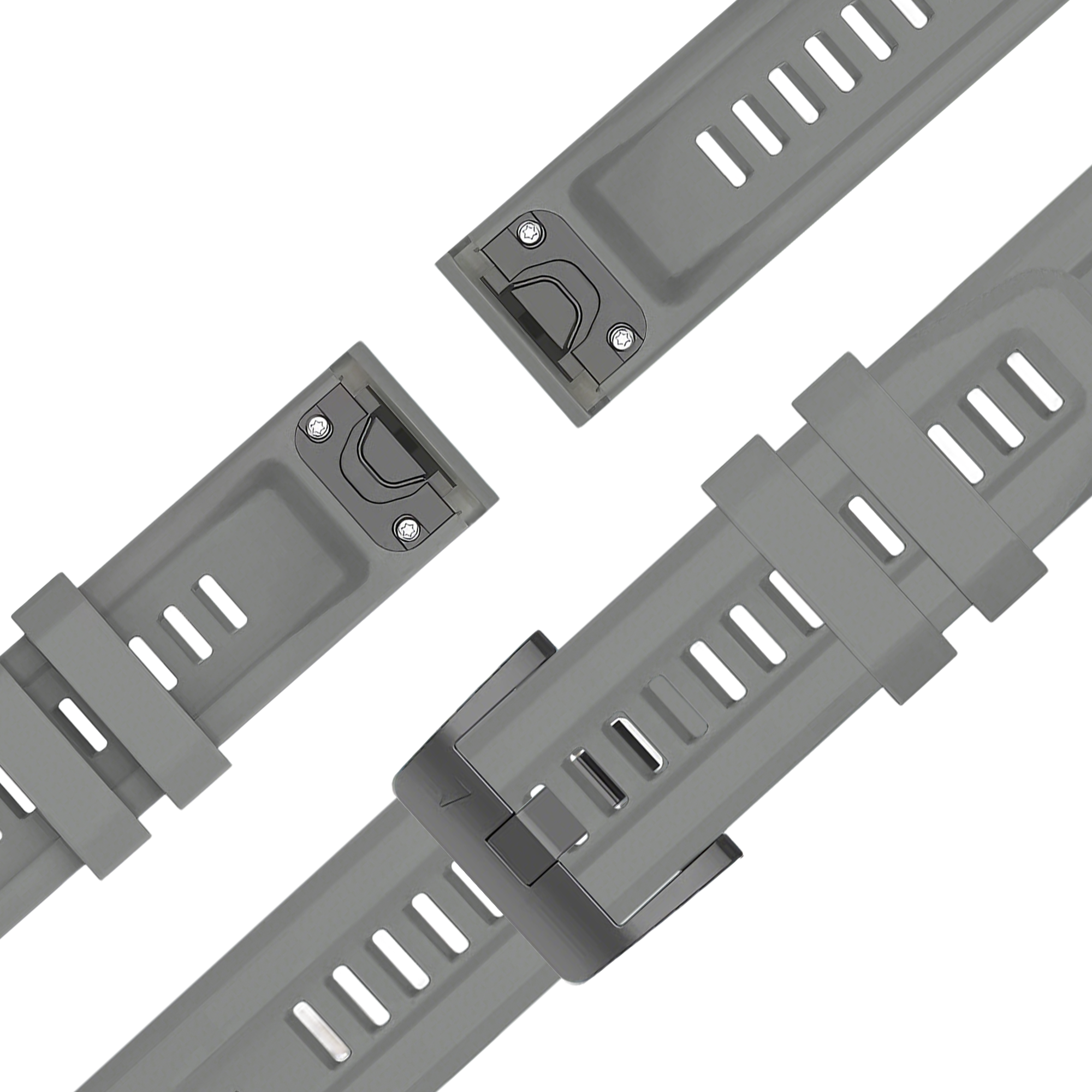 Bandz Garmin Descent Mk1 Silicone Strap 'Classic' (Grey)