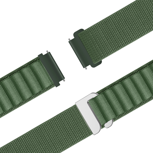 Bandz Garmin Vivoactive 4 Alpine Nylon Strap (Green)