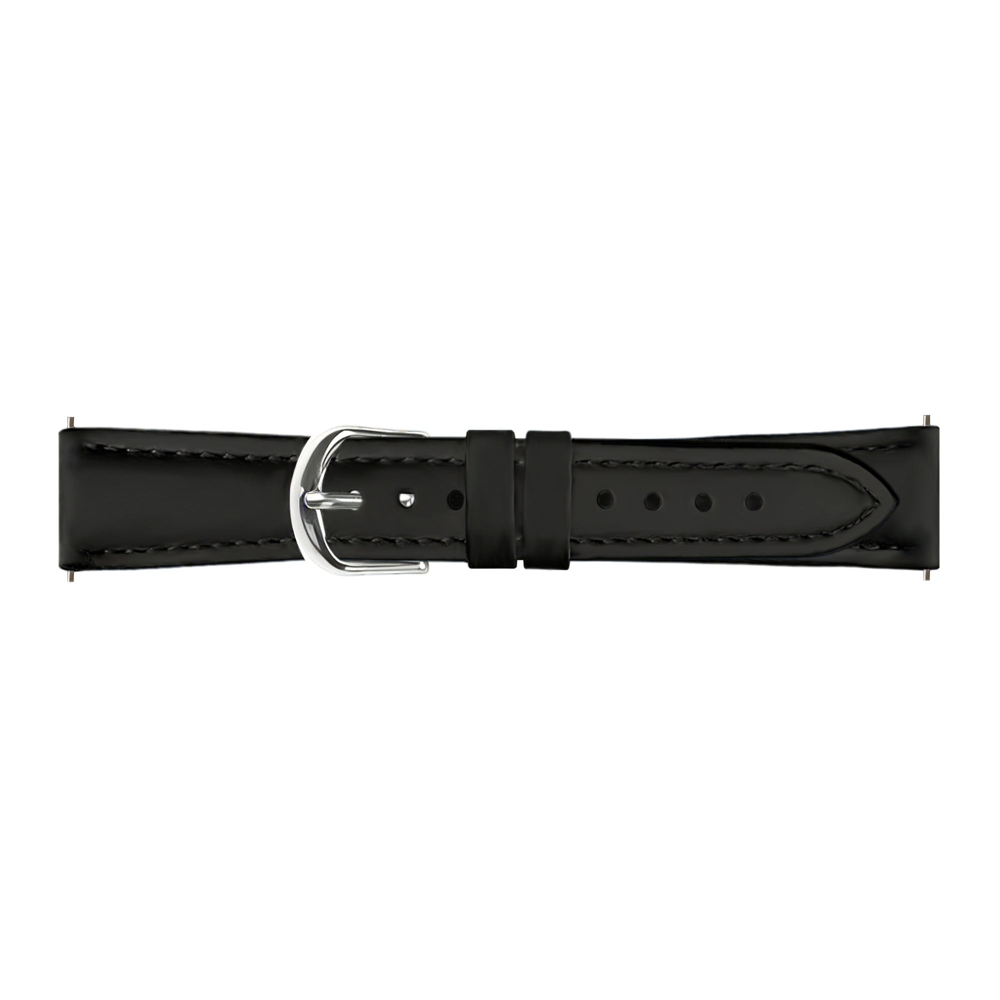 Samsung Galaxy Watch 3 41mm Slimfit Leather Strap (Black)