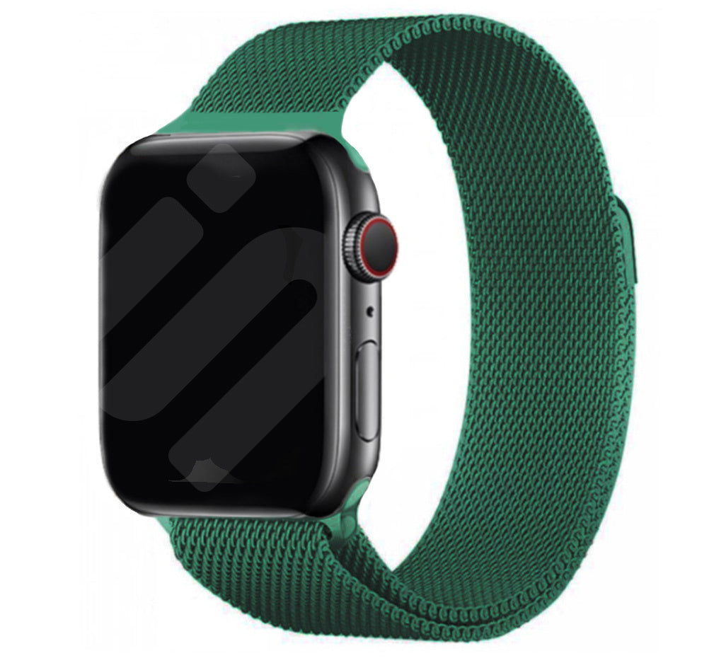 Apple Watch Milanese Strap (Green) - Main Image