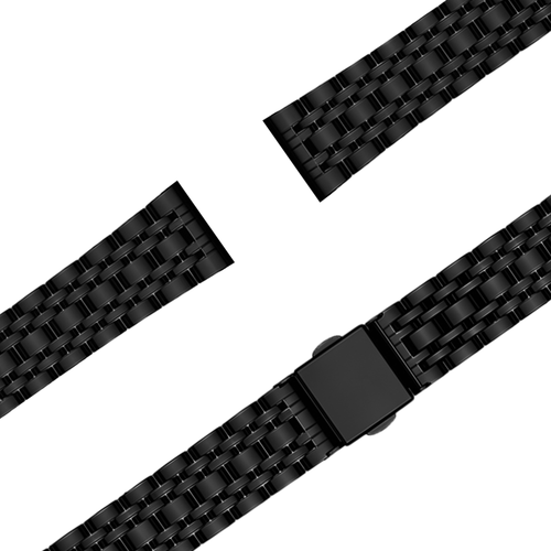 Bandz Garmin Lily 2 Steel Strap 'Deluxe' (Black)