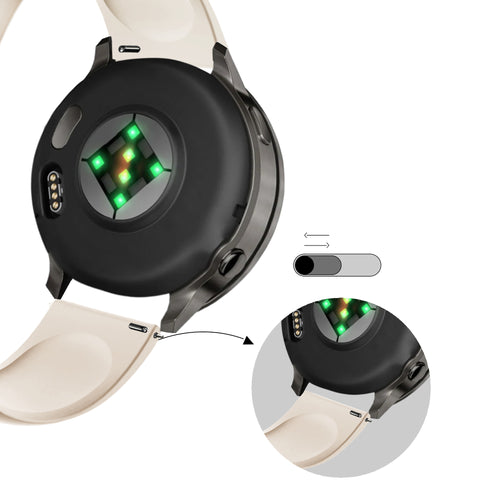 Bandz Garmin Vivoactive 6 Sport Strap 'Deluxe' (Starlight)