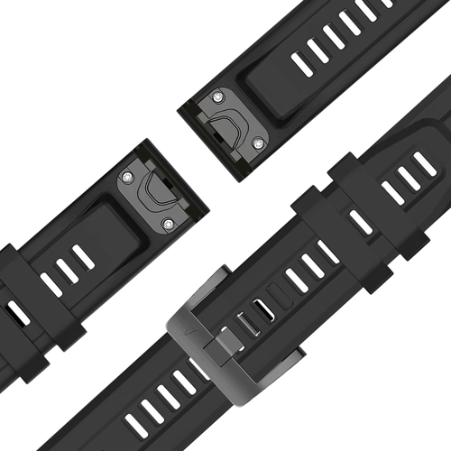 Bandz Garmin Epix Pro (Gen 2) 51mm Silicone Strap 'Classic' (Black)