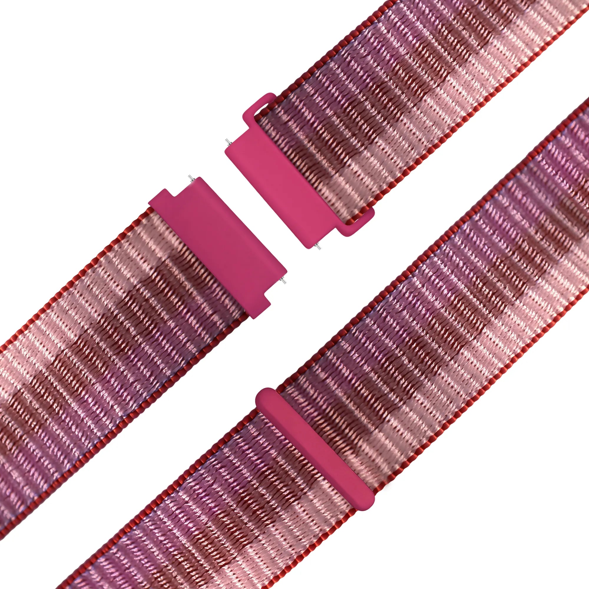 Bandz Garmin Forerunner 255s Nylon Loop Strap (Berry)