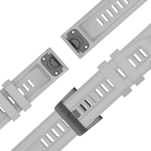 Bandz Garmin Tactix 7 Pro Silicone Strap 'Classic' (Grey)