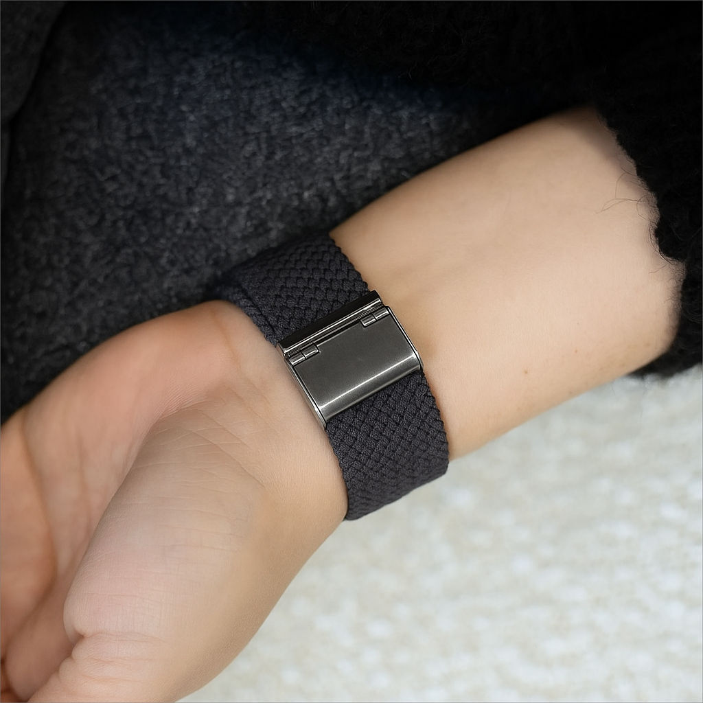 Apple Watch Braided Strap (Space Grey)