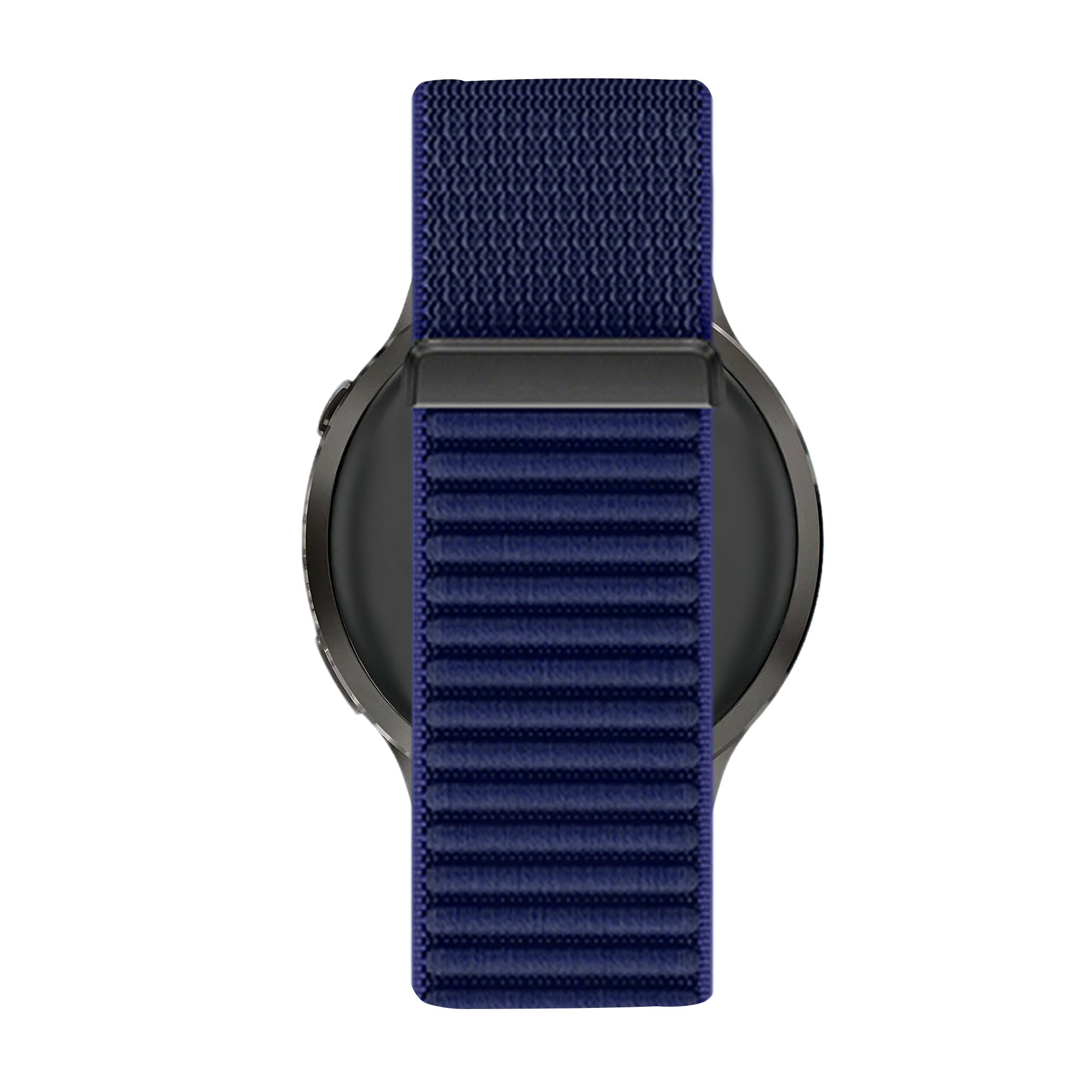 Bandz Garmin Vivoactive 4 Nylon Strap 'Wave' (Dark Blue)