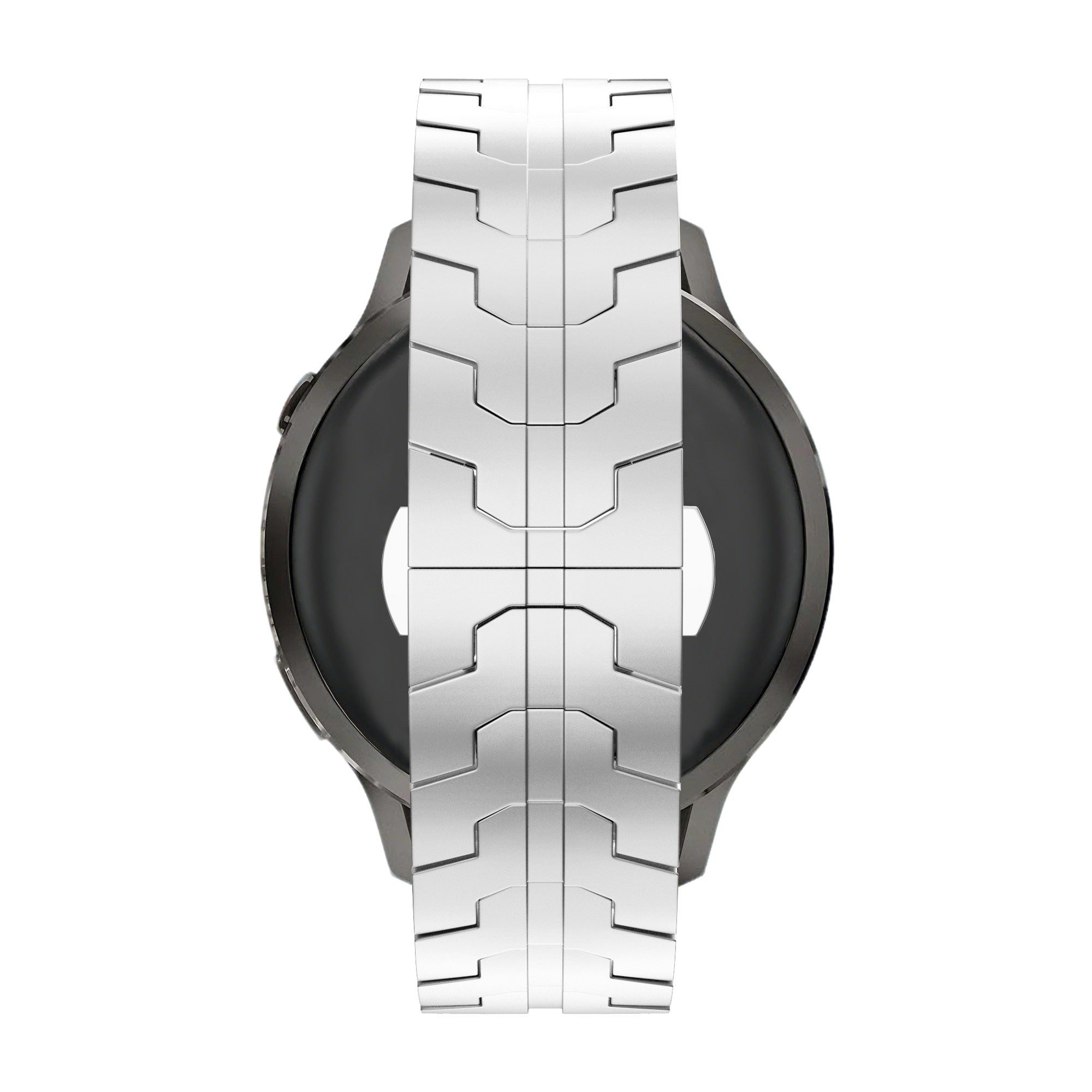 Bandz Garmin Forerunner 255 Steel Strap 'Iron' (Silver)