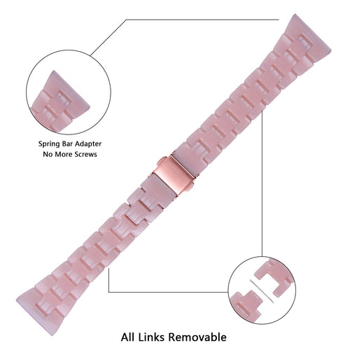 Withings Steel HR - 40mm Resin Strap (Pink)