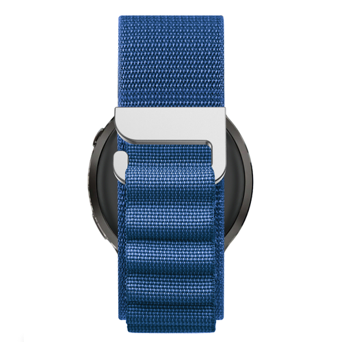 Bandz Garmin Forerunner 255 Alpine Nylon Strap (Blue)